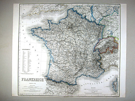 Hand-Atlas des Himmels und der Erde (1869)
36. Frankreich