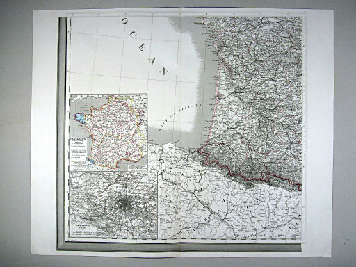 Hand-Atlas des Himmels und der Erde (1869)
39. Frankreich ... (südwestlich)