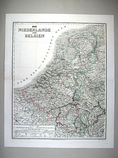 Hand-Atlas des Himmels und der Erde (1869)
44. Die Niederlande und Belgien