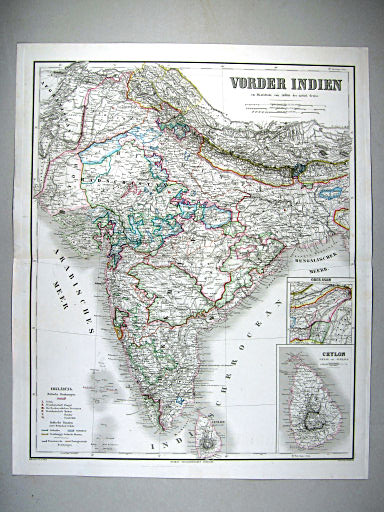 Hand-Atlas des Himmels und der Erde (1869)
53. Vorder Indien