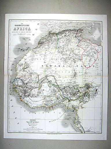 Hand-Atlas des Himmels und der Erde (1869)
56. Das nordwestliche Africa