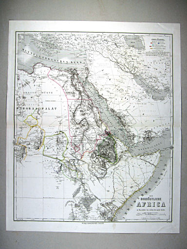 Hand-Atlas des Himmels und der Erde (1869)
57. Das nordöstliche Africa