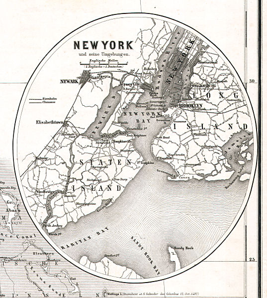 Hand-Atlas des Himmels und der Erde (1869)
62a. New-York und seine Umgebungen
