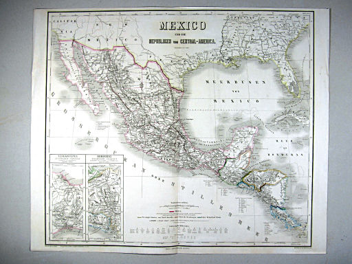 Hand-Atlas des Himmels und der Erde (1869)
63. Mexico und die Republiken von Central-America