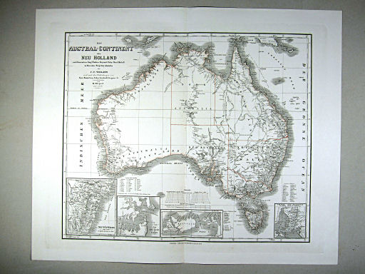 Hand-Atlas des Himmels und der Erde (1869)
67. Das Austral-Continent oder Neu Holland