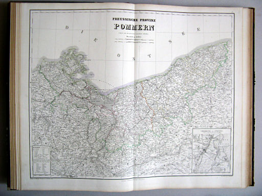 Hand-Atlas des Himmels und der Erde (1873)
13. Preussische Provinz Pommern