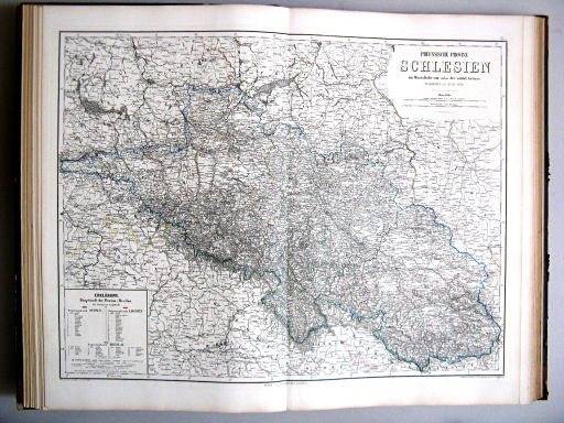 Hand-Atlas des Himmels und der Erde (1873)
14. Preussische Provinz Schlesien