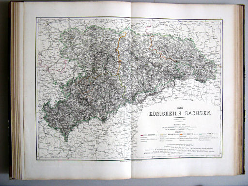 Hand-Atlas des Himmels und der Erde (1873)
20. Das Königreich Sachsen