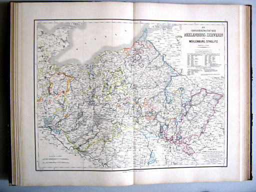 Hand-Atlas des Himmels und der Erde (1873)
21. Die Grossherzogthümer Meklenburg-Schwerin und Meklenburg-Strelitz