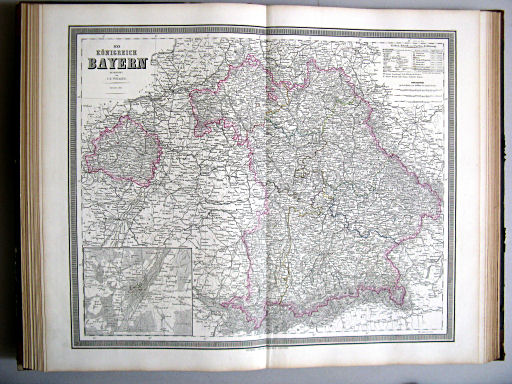 Hand-Atlas des Himmels und der Erde (1873)
23. Das Königreich Bayern