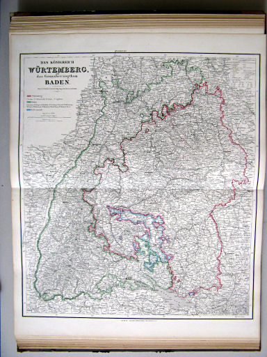 Hand-Atlas des Himmels und der Erde (1873)
24. Königreich Würtemberg und das Grossherzogthum Baden