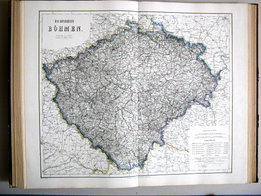 Hand-Atlas des Himmels und der Erde (1873)
28. Das Königreich Böhmen