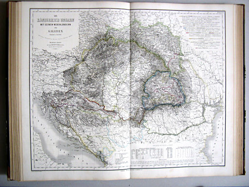 Hand-Atlas des Himmels und der Erde (1873)
31. Das Königreich Ungarn mit seinen Nebenländern und Galizien