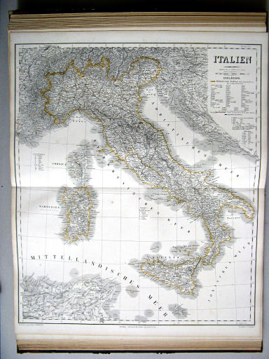 Hand-Atlas des Himmels und der Erde (1873)
33. Italien