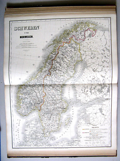 Hand-Atlas des Himmels und der Erde (1873)
46. Schweden und Norwegen