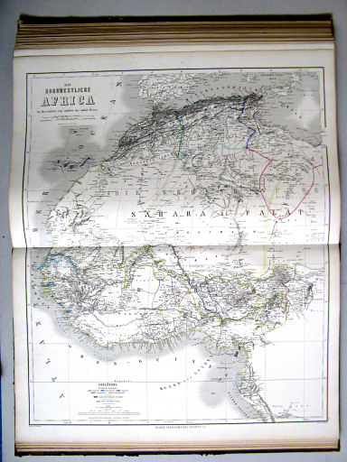 Hand-Atlas des Himmels und der Erde (1873)
56. Das nordwestliche Africa