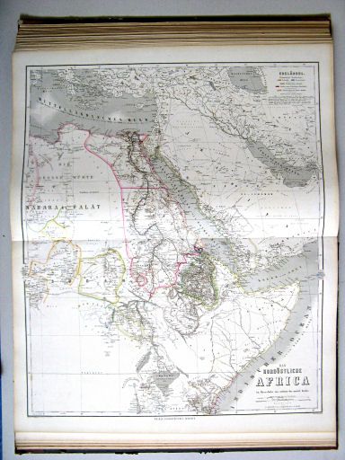Hand-Atlas des Himmels und der Erde (1873)
57. Das nordöstliche Africa