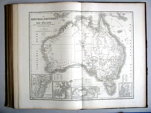 Hand-Atlas des Himmels und der Erde (1873)
67. Das Austral-Continent oder Neu Holland