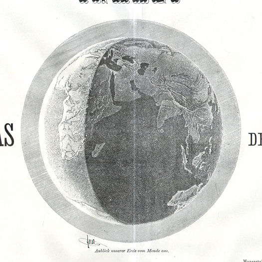 Hand-Atlas des Himmels und der Erde (1876)
Inhoudsopgave, detail / Table of contents, detail
