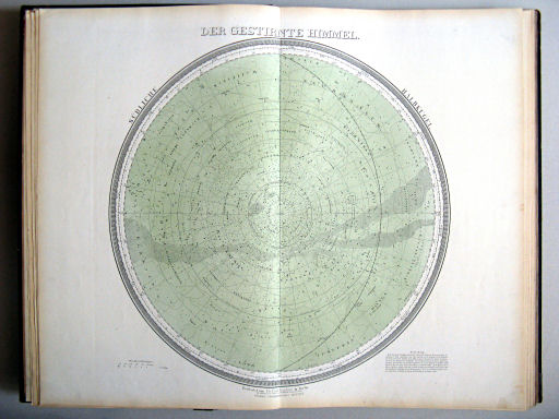 Hand-Atlas des Himmels und der Erde (1876)
C. Der gestirnte Himmel. Südliche Halbkugel