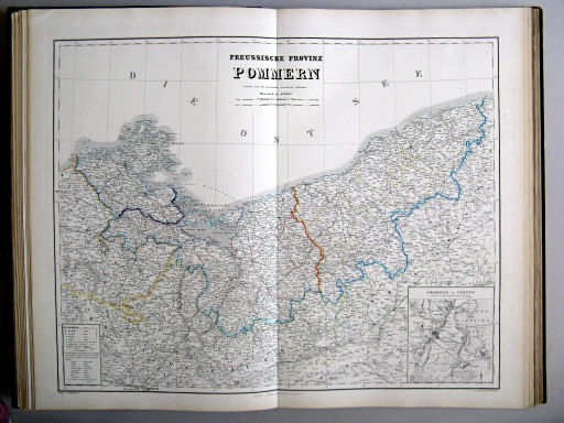 Hand-Atlas des Himmels und der Erde (1876)
13. Preussische Provinz Pommern