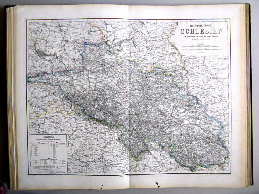 Hand-Atlas des Himmels und der Erde (1876)
14. Preussische Provinz Schlesien