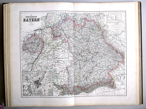 Hand-Atlas des Himmels und der Erde (1876)
20. Das Königreich Bayern