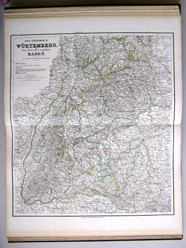 Hand-Atlas des Himmels und der Erde (1876)
21. Das Königreich Würtemberg und das Grossherzogthum Baden