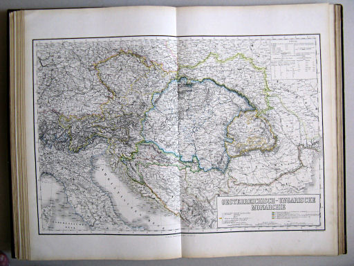Hand-Atlas des Himmels und der Erde (1876)
25. Oesterreichisch-Ungarische Monarchie
