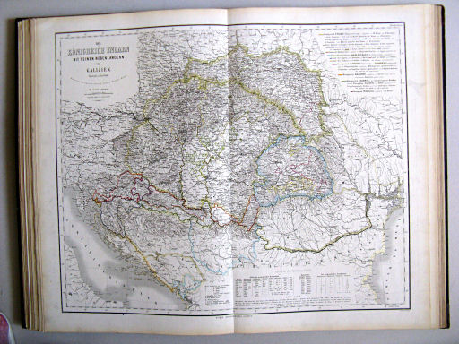 Hand-Atlas des Himmels und der Erde (1876)
31. Das Königreich Ungarn mit seinen Nebenländern und Galizien