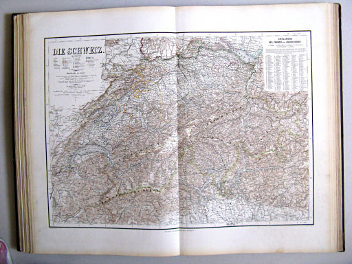 Hand-Atlas des Himmels und der Erde (1876)
32. Die Schweiz