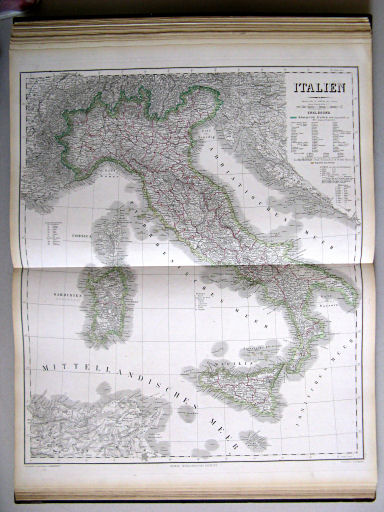 Hand-Atlas des Himmels und der Erde (1876)
33. Italien