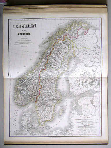 Hand-Atlas des Himmels und der Erde (1876)
46. Schweden und Norwegen