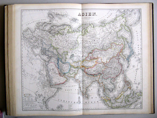 Hand-Atlas des Himmels und der Erde (1876)
50. Asien