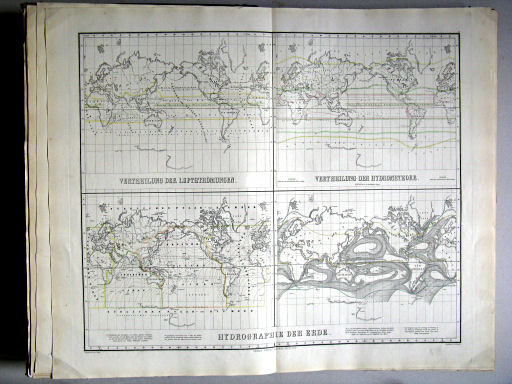 Hand-Atlas des Himmels und der Erde (1880)
3. Physikalische Karte I
