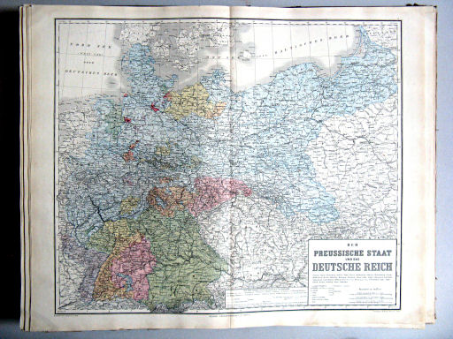 Hand-Atlas des Himmels und der Erde (1880)
11. Der Preussische Staat und das Deutsche Reich