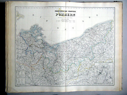 Hand-Atlas des Himmels und der Erde (1880)
13. Preussische Provinz Pommern
