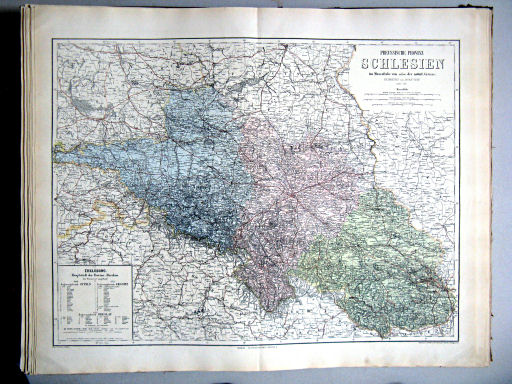 Hand-Atlas des Himmels und der Erde (1880)
14. Preussische Provinz Schlesien