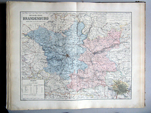 Hand-Atlas des Himmels und der Erde (1880)
15. Preussische Provinz Brandenburg