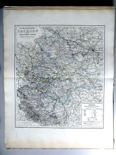 Hand-Atlas des Himmels und der Erde (1880)
16. Die Preussische Provinz Sachsen nebst den Anhaltischen Ländern