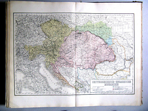 Hand-Atlas des Himmels und der Erde (1880)
25. Oesterreichisch-Ungarische Monarchie
