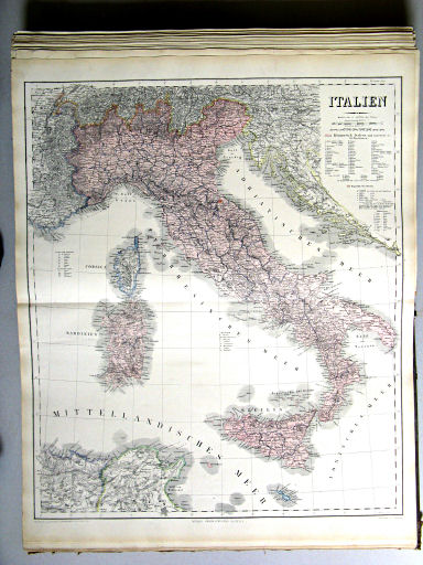 Hand-Atlas des Himmels und der Erde (1880)
33. Italien
