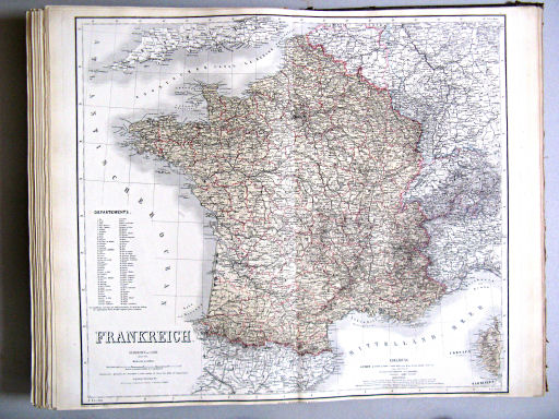 Hand-Atlas des Himmels und der Erde (1880)
36. Frankreich