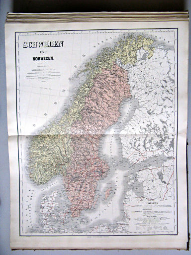 Hand-Atlas des Himmels und der Erde (1880)
46. Schweden und Norwegen