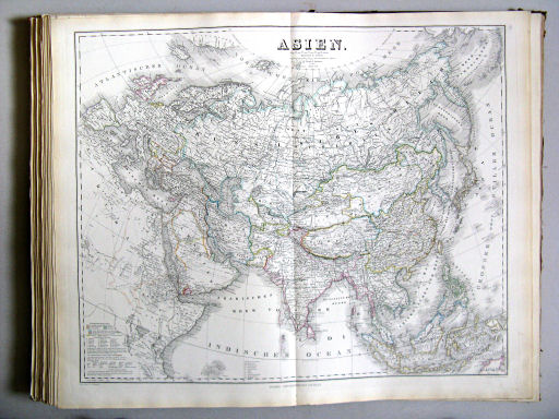 Hand-Atlas des Himmels und der Erde (1880)
50. Asien
