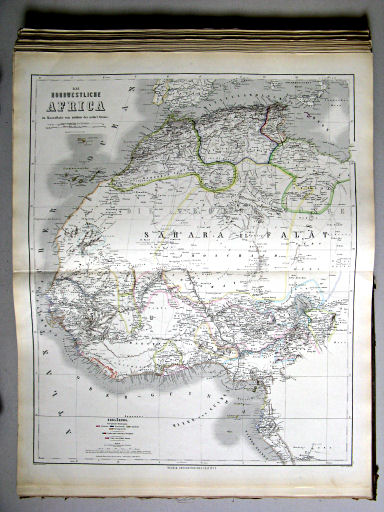 Hand-Atlas des Himmels und der Erde (1880)
56. Das nordwestliche Africa