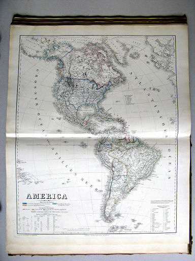 Hand-Atlas des Himmels und der Erde (1880)
59. America