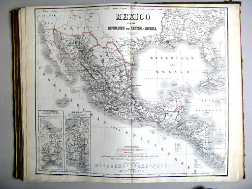 Hand-Atlas des Himmels und der Erde (1880)
63. Mexico und die Republiken von Central-America