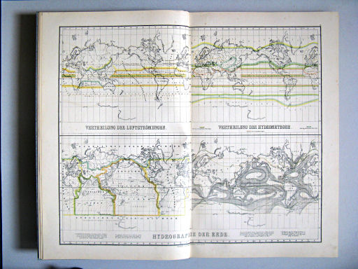 Hand-Atlas des Himmels und der Erde (1886)
3. Physikalische Karte I