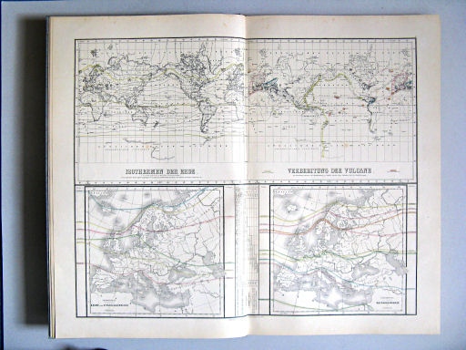 Hand-Atlas des Himmels und der Erde (1886)
4. Physikalische Karte II